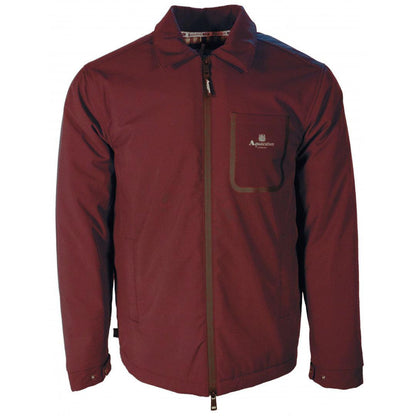 Burgundy - Front - Aquascutum Mens Active Coach Jacket