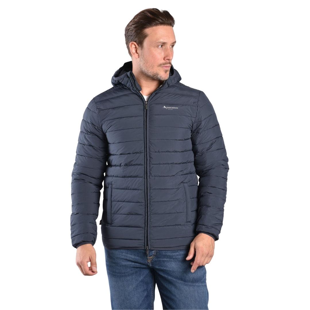 Navy Blue - Lifestyle - Aquascutum Mens Active Padded Jacket