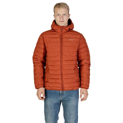 Rust Orange - Side - Aquascutum Mens Active Padded Jacket