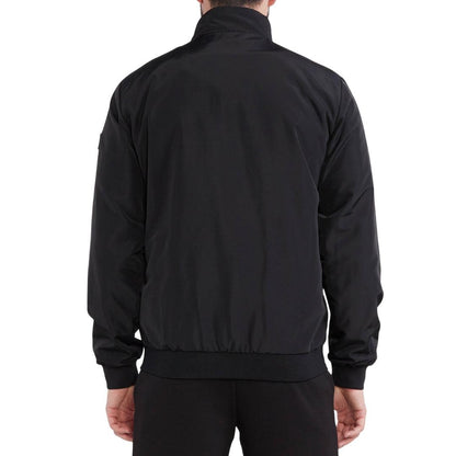 Black - Back - Emporio Armani EA7 Mens Logo Jacket