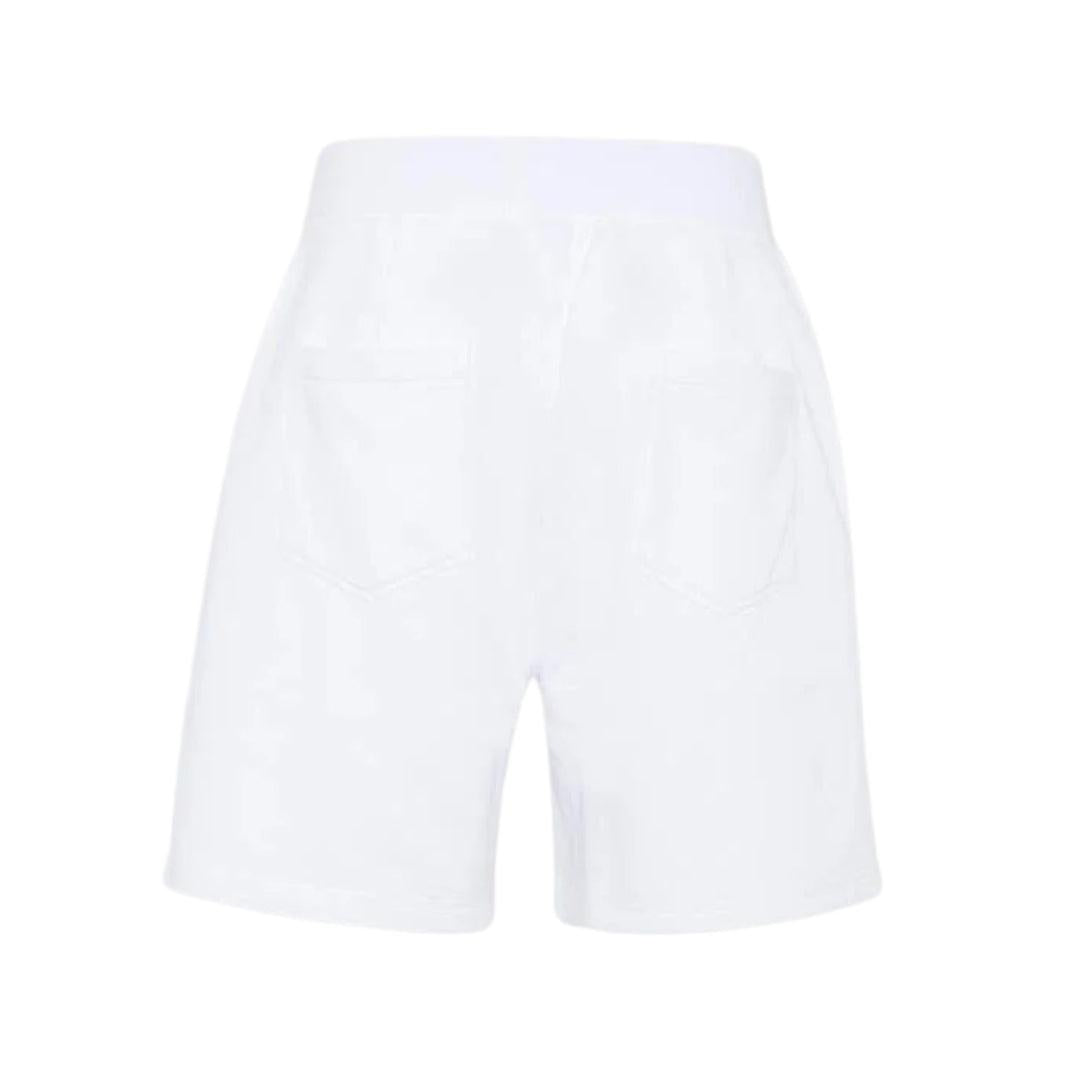White - Back - DSquared2 Mens Icon Logo Shorts