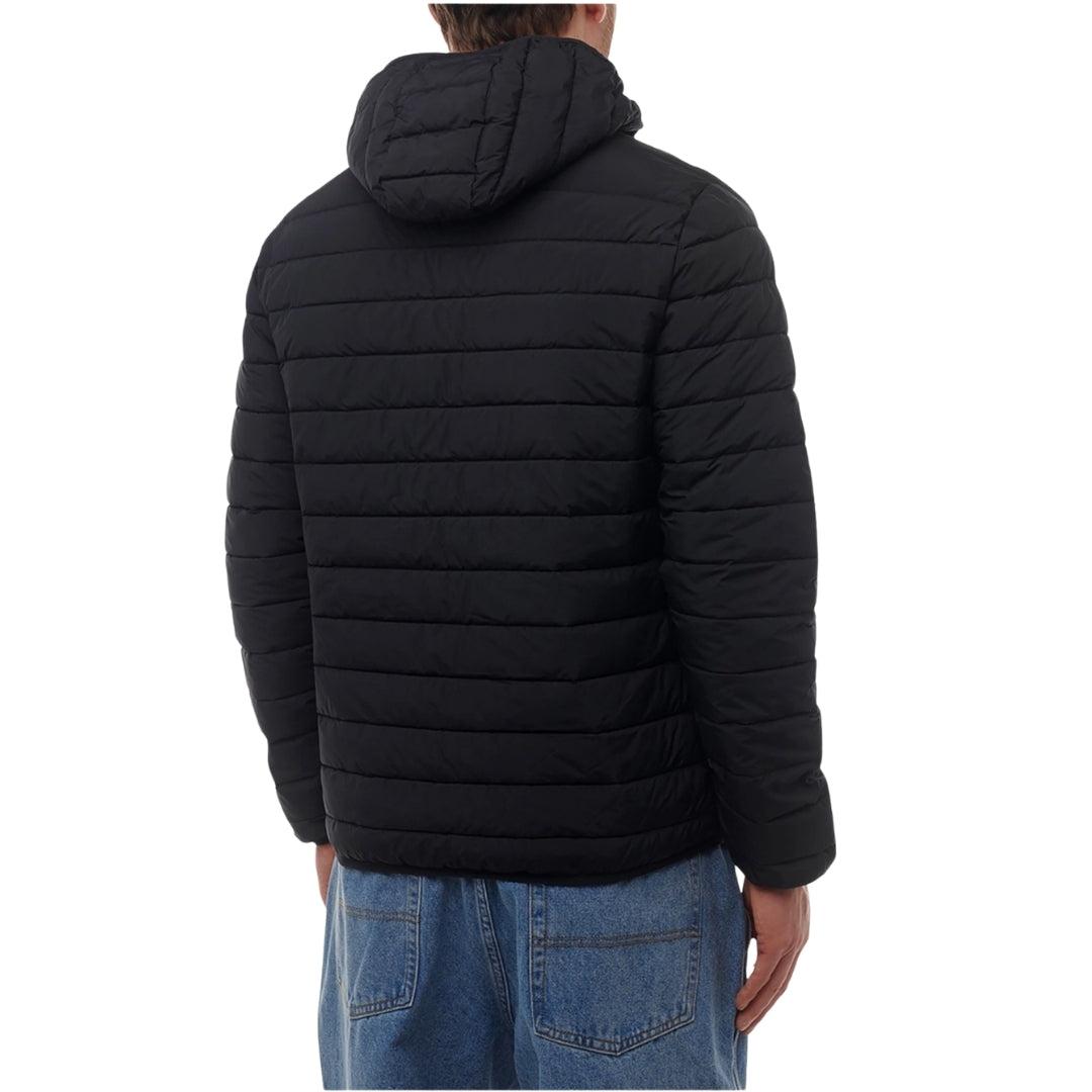 Black - Back - Aquascutum Mens Hooded Active Jacket