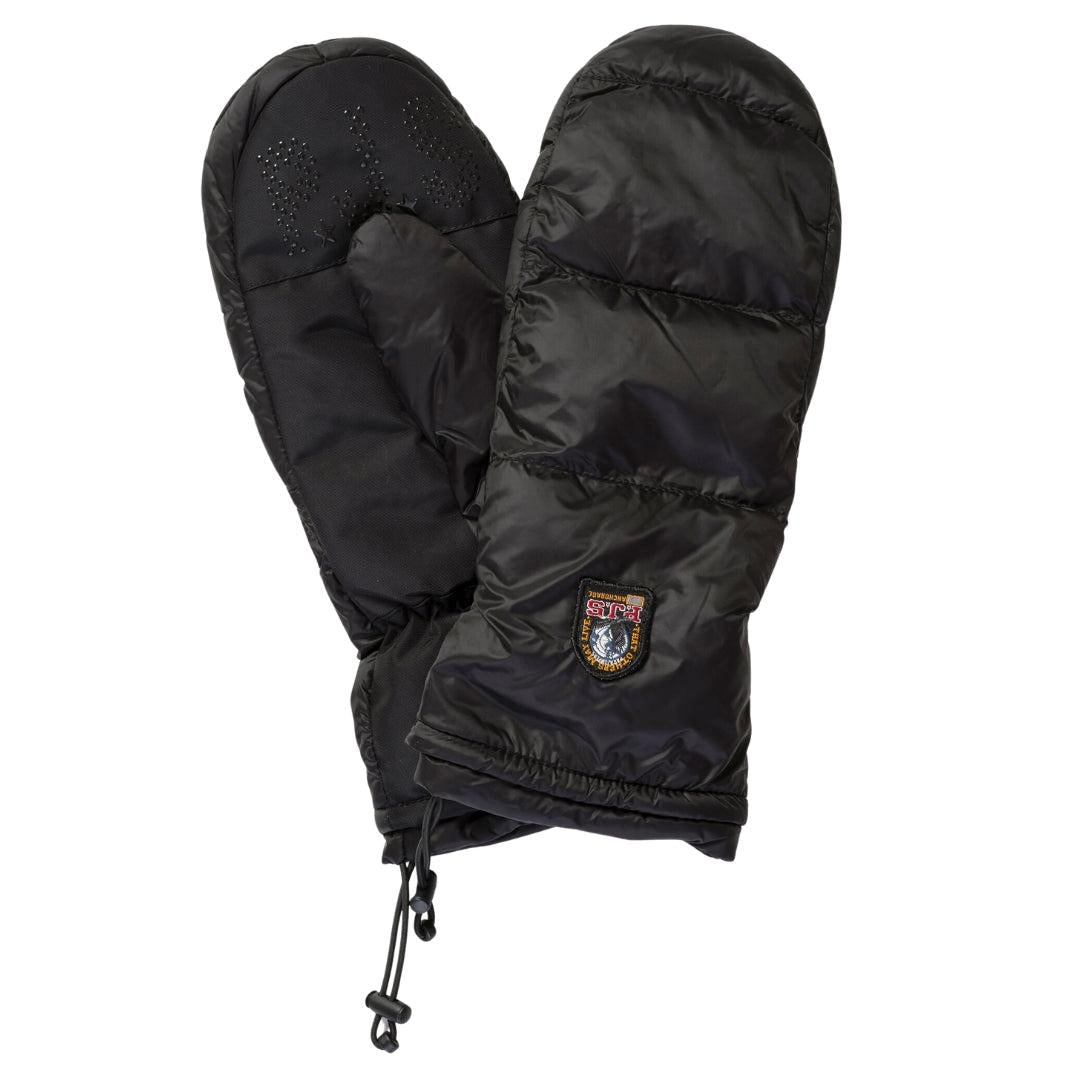 Black - Front - Parajumpers Unisex Adult Hollywood Mittens