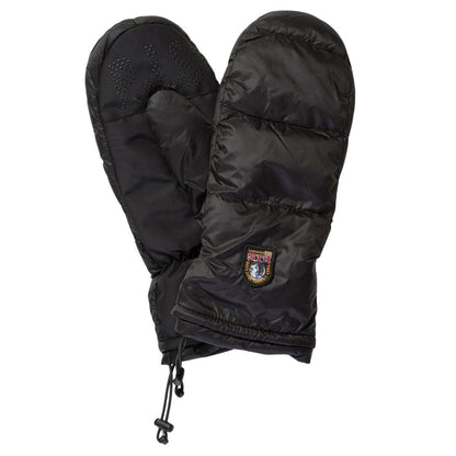 Black - Front - Parajumpers Unisex Adult Hollywood Mittens