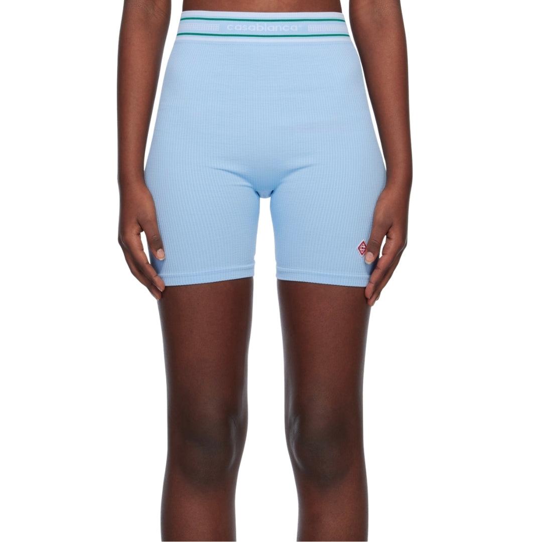 Pale Blue - Side - Casablanca Mens Seamless Shorts