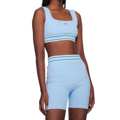 Pale Blue - Lifestyle - Casablanca Mens Seamless Shorts