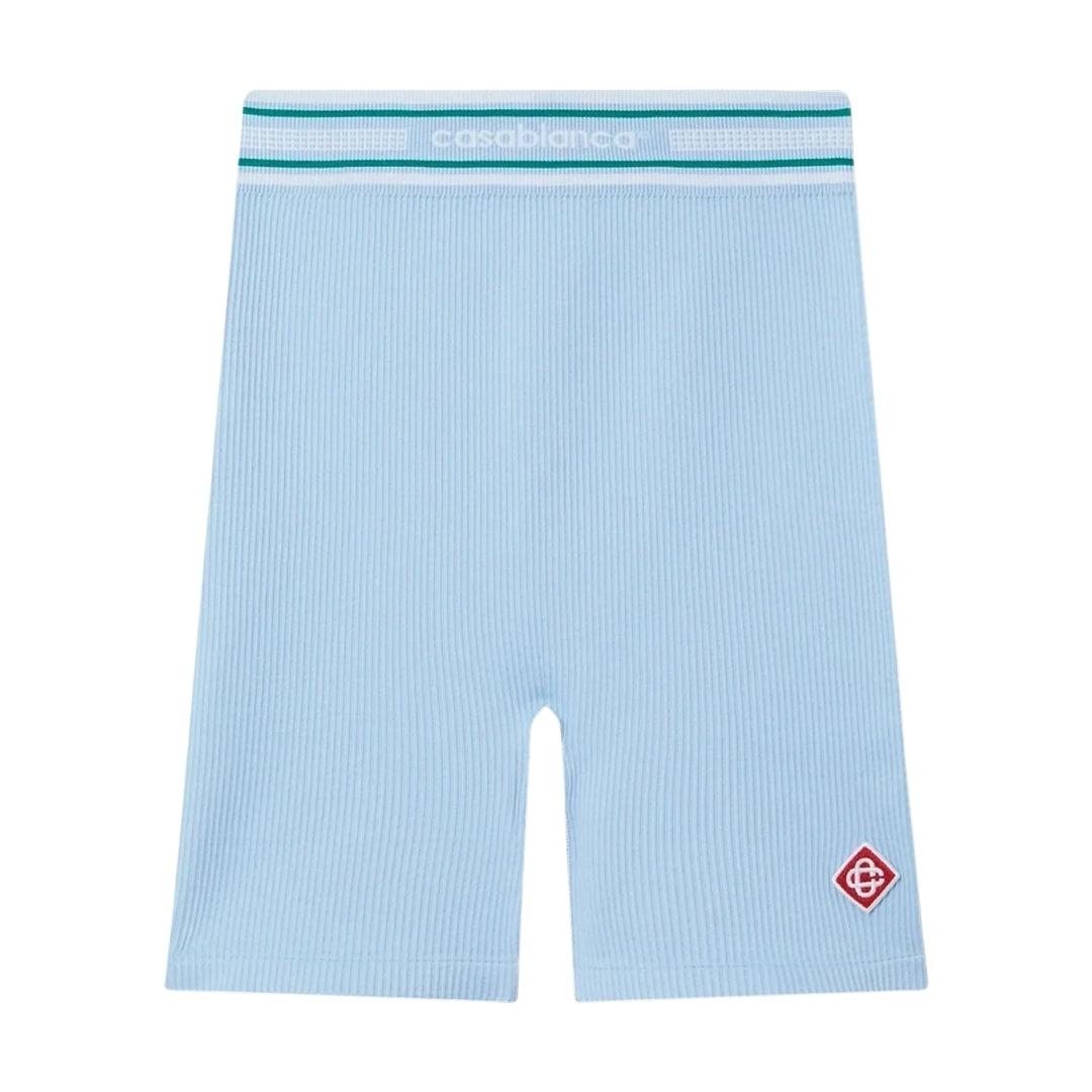 Pale Blue - Front - Casablanca Mens Seamless Shorts