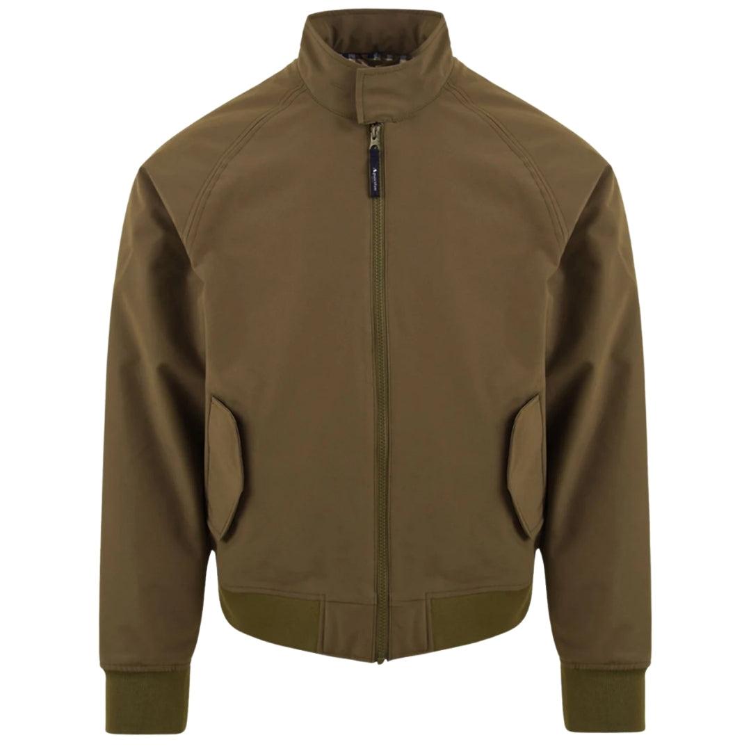 Army Green - Front - Aquascutum Mens Active Jacket