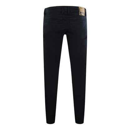 Black Denim - Back - Diesel Mens 1979 Sleeker-R Denim Jeans