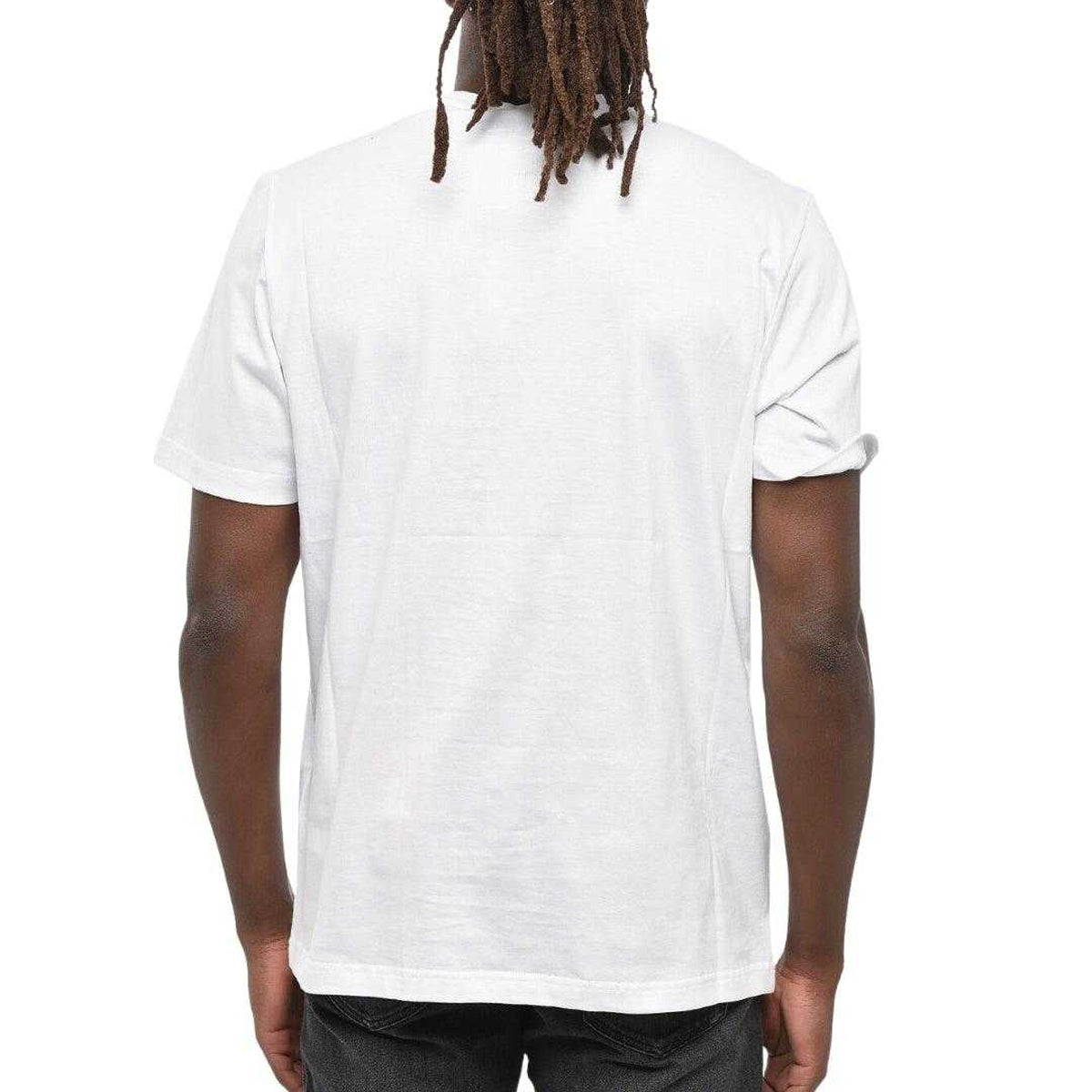 White - Back - Diesel Mens Basic Logo T-Shirt