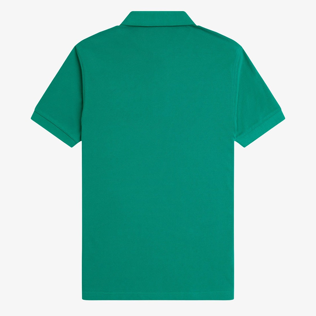 Deep Mint - Back - Fred Perry Womens-Ladies Plain Cotton Polo Shirt