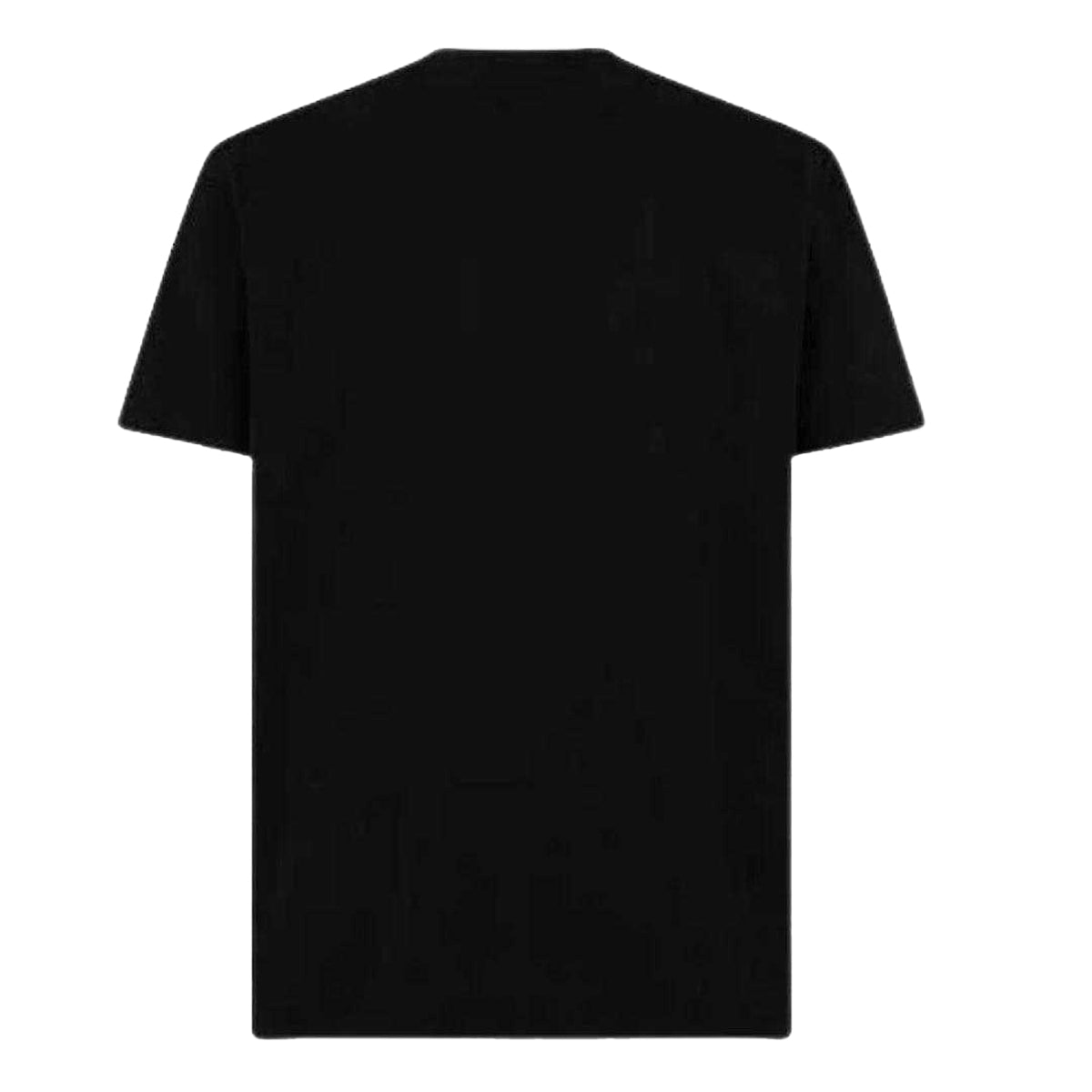 Black - Back - DSquared2 Mens Santa Dan 64 Premium Cotton T-Shirt