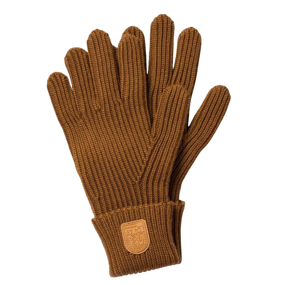 Almond - Front - Parajumpers Unisex Adult Merino Wool Winter Gloves
