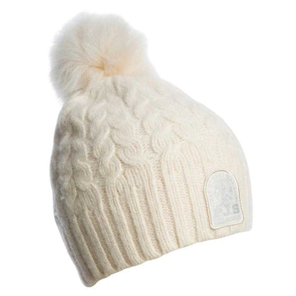 Moonbeam - Front - Parajumpers Womens-Ladies Cable Knit Winter Hat