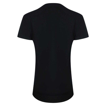 Black - Back - Love Moschino Womens-Ladies Cotton T-Shirt