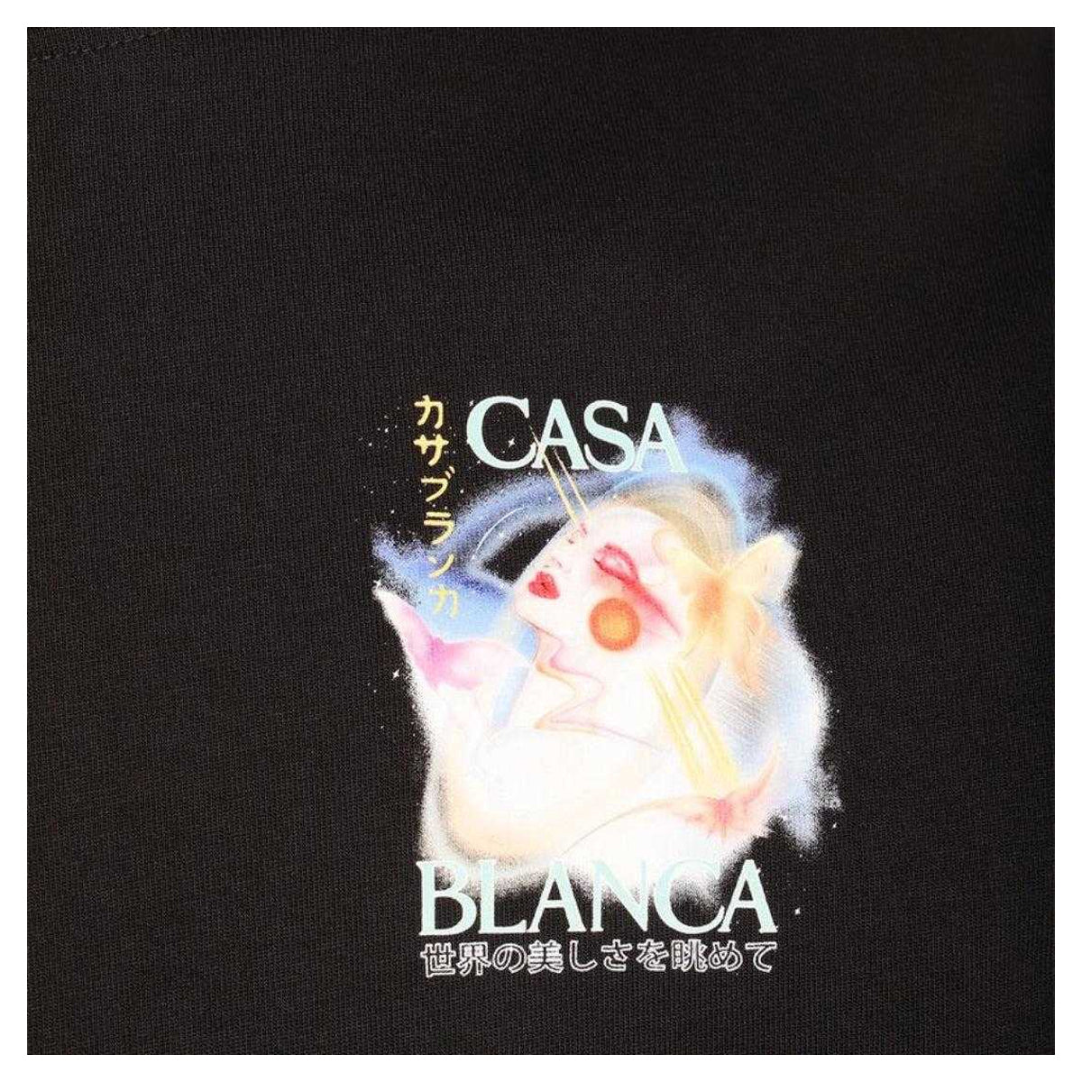 Black - Lifestyle - Casablanca Unisex Adult Galactica T-Shirt
