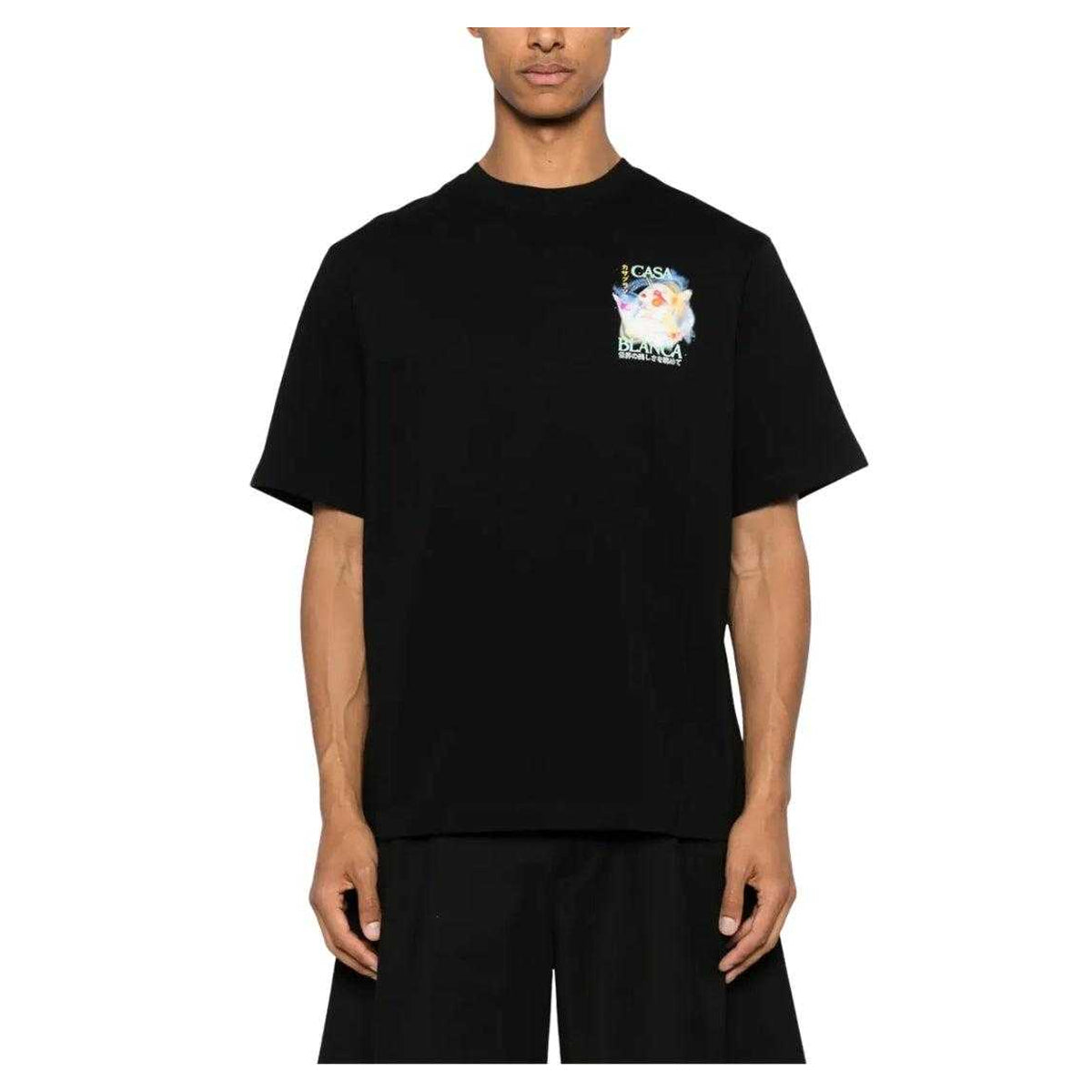 Black - Pack Shot - Casablanca Unisex Adult Galactica T-Shirt