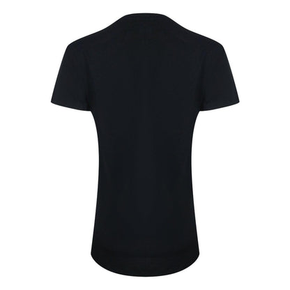Black - Back - Love Moschino Womens-Ladies Cotton T-Shirt