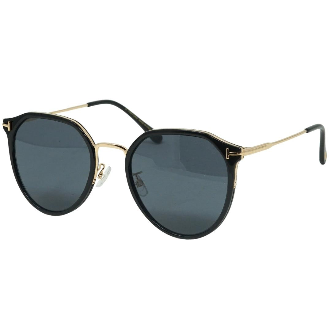Gold-Black - Side - Tom Ford Unisex Adult Summer Sunglasses