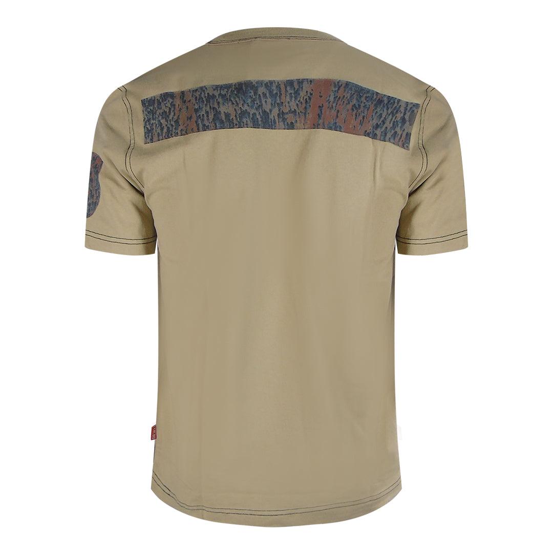 Pelican - Back - Diesel Mens Logo Cotton T-Shirt