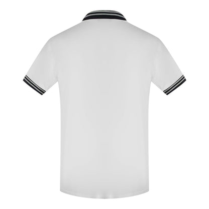 White - Back - Love Moschino Mens Cotton Polo Shirt