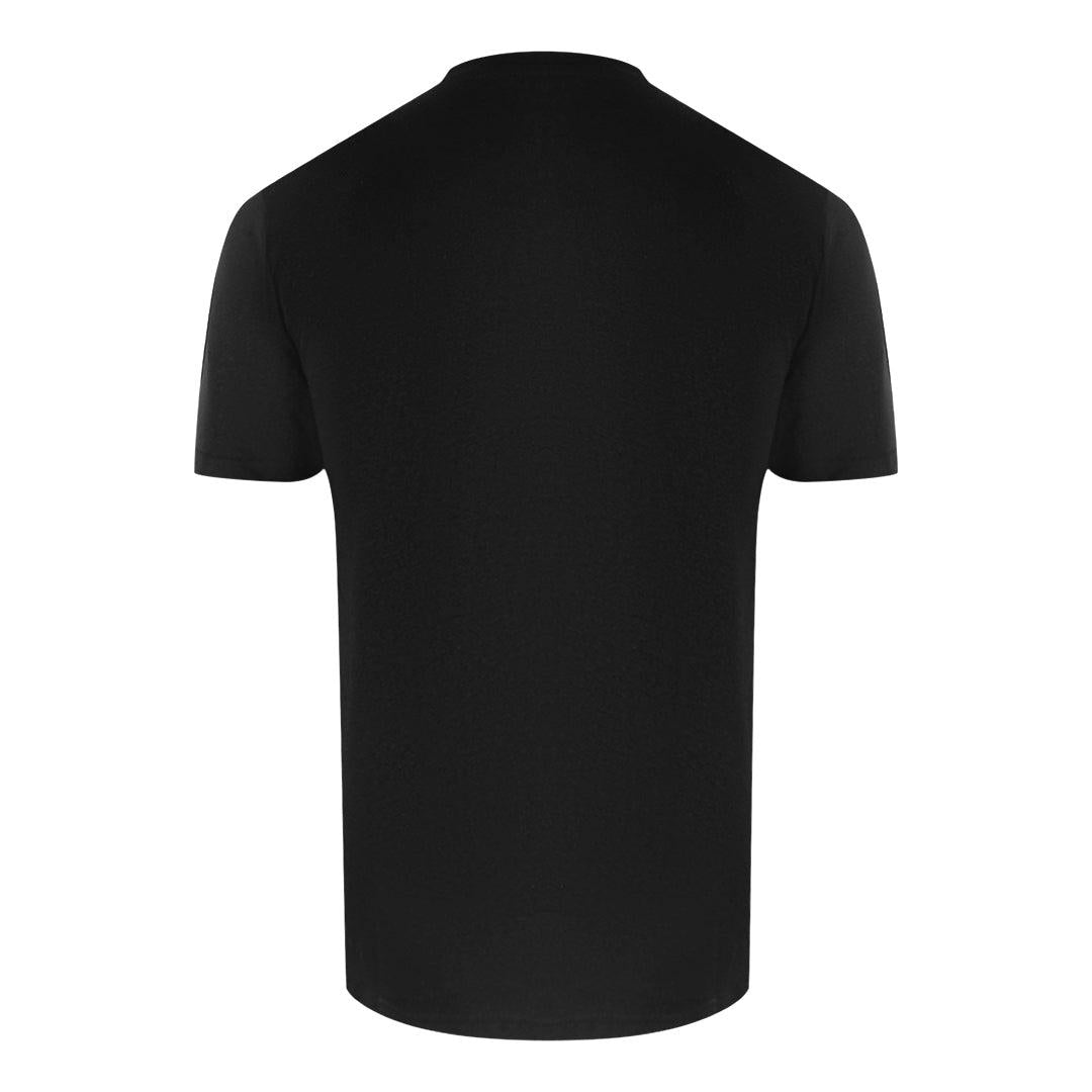 Black - Back - Love Moschino Mens Love Cotton T-Shirt