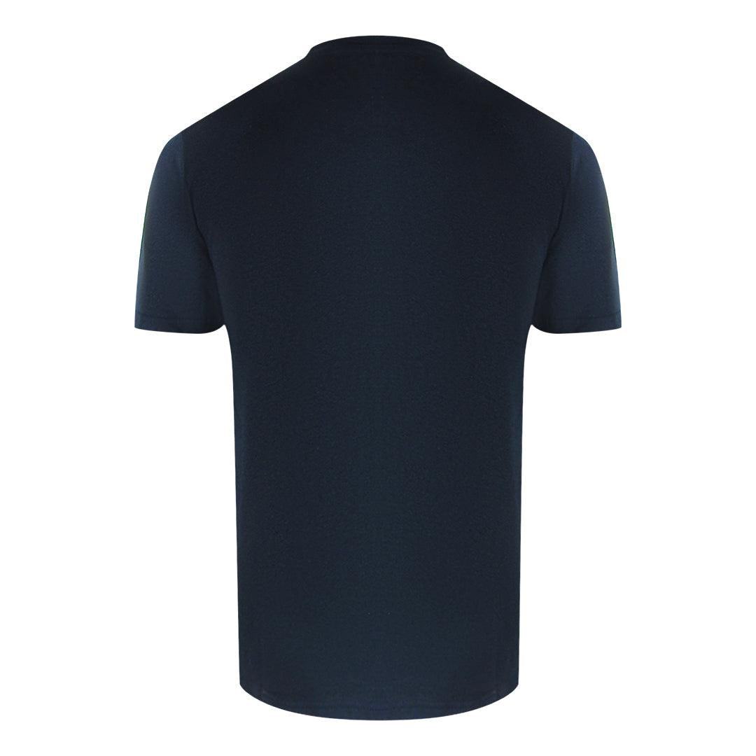 Navy Blue - Back - Love Moschino Mens Love Cotton T-Shirt