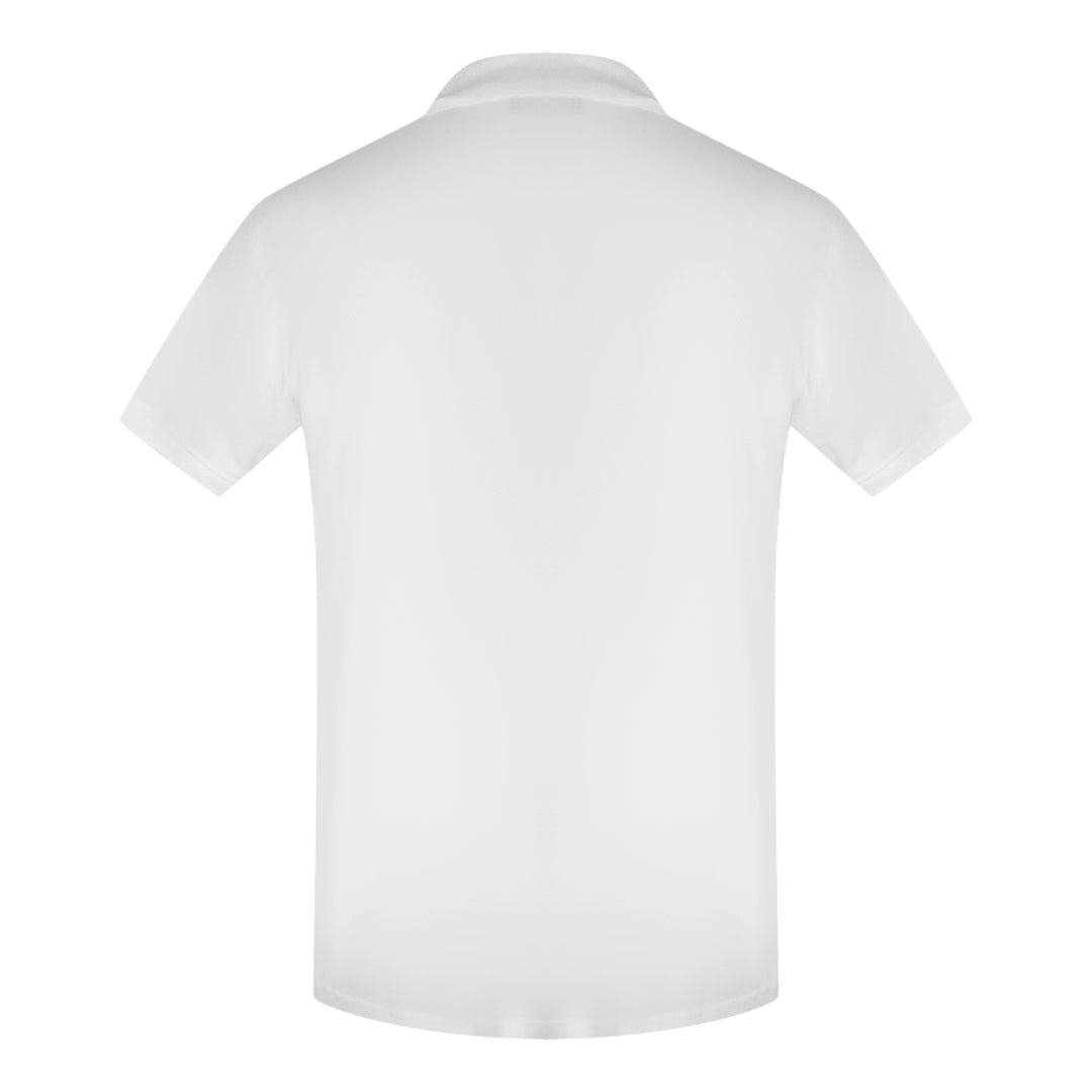 White - Back - Love Moschino Mens Cotton Short-Sleeved Polo Shirt