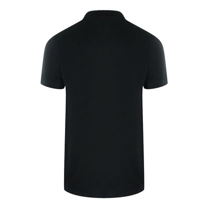 Black - Back - Love Moschino Mens Cotton Polo Shirt