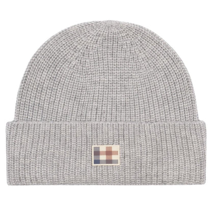 Light Melange - Front - Aquascutum Unisex Adult Active Wool Blend Beanie