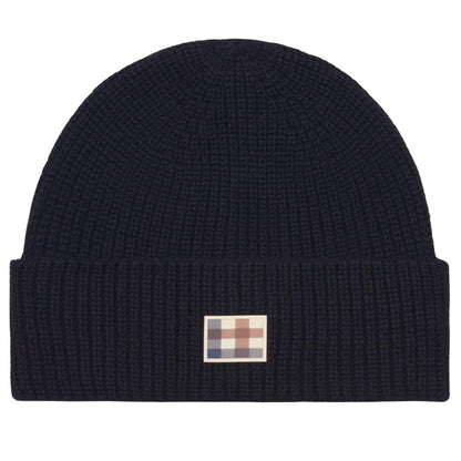 Black - Front - Aquascutum Unisex Adult Active Wool Blend Beanie