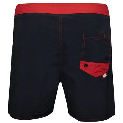 Black - Back - Diesel Mens BMBX-Wave Swim Shorts