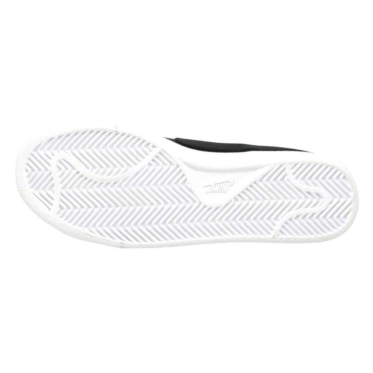 Black - Side - Nike Mens Court Royale Holographic Leather Trainers