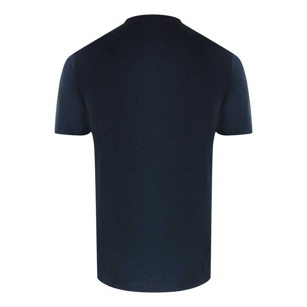 Navy Blue - Back - Love Moschino Mens Block Logo T-Shirt