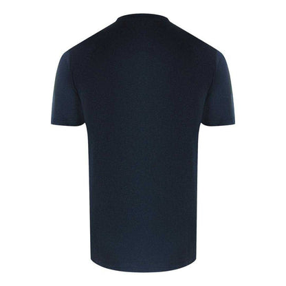 Navy Blue - Back - Love Moschino Mens Block Logo T-Shirt