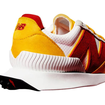 Yellow-Red-White - Lifestyle - Casablanca Mens New Balance Suede Trainers