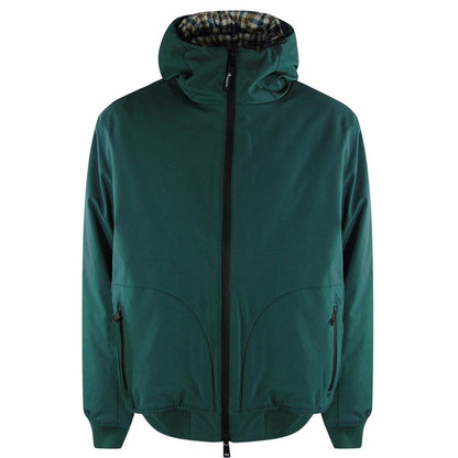 Hunter Green - Front - Aquascutum Mens Active Hooded Jacket