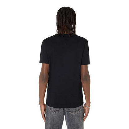 Black - Back - Diesel Unisex Adult Pixel Logo T-Shirt