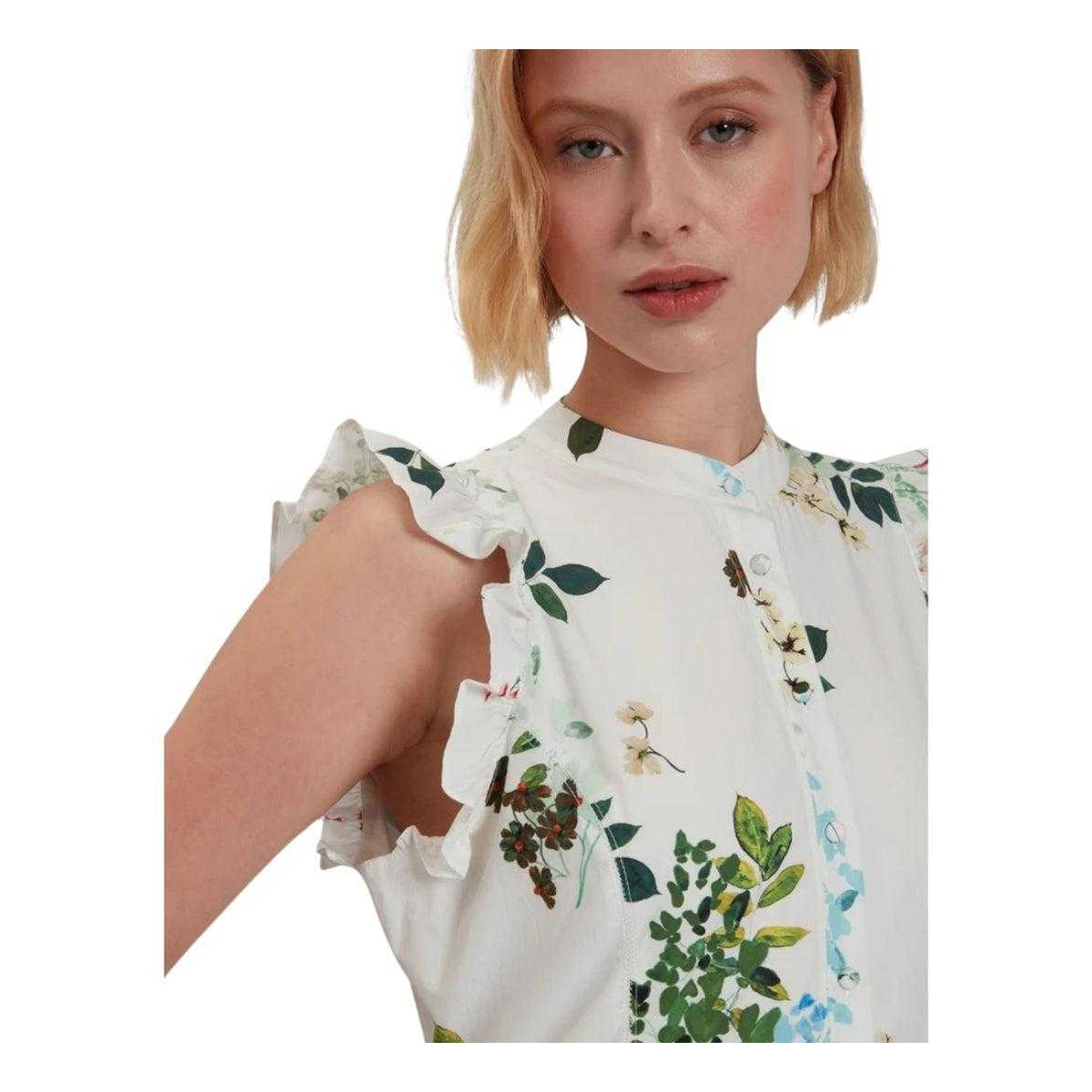 White - Lifestyle - Ted Baker Womens-Ladies Giolia Sleeveless Midi Dress