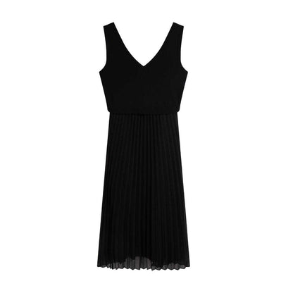 Black - Front - Ted Baker Womens-Ladies Larnahh 2 in 1 Cami Midi Dress