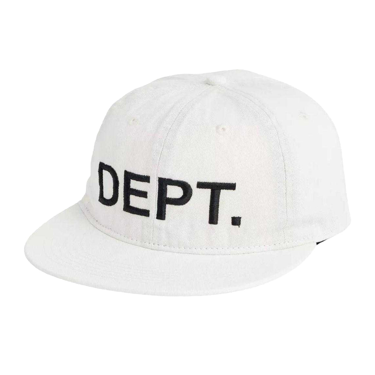 White - Front - Gallery Dept Embroidered Logo Cotton Cap