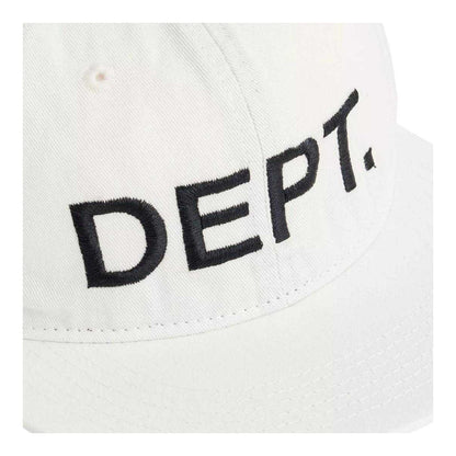 White - Lifestyle - Gallery Dept Embroidered Logo Cotton Cap