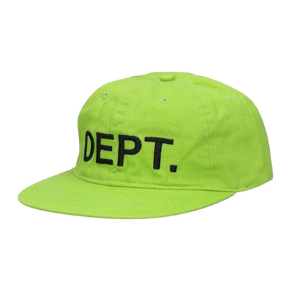 Green - Front - Gallery Dept Embroidered Logo Cotton Cap