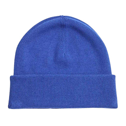 French Navy - Back - Fred Perry Mens Classic Laurel Wreath Wool Beanie
