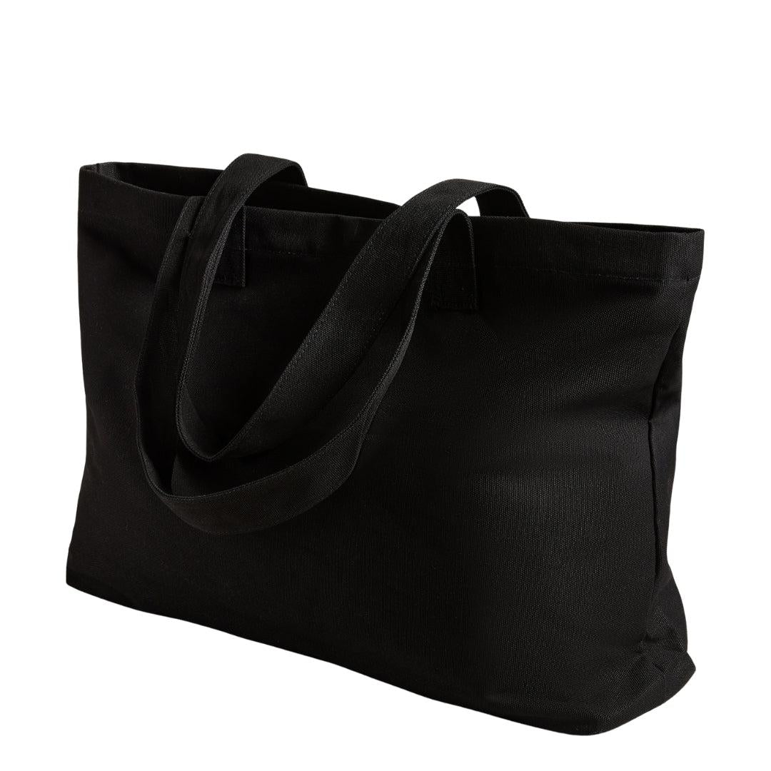 Black - Back - Ted Baker Lukkee Logo Polyester Tote Bag
