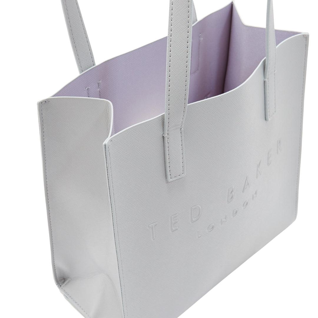 Light Grey - Lifestyle - Ted Baker Crosshatch Tote Bag