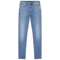 Blue Denim - Front - Diesel Mens 1986 Larkee Beex Jeans