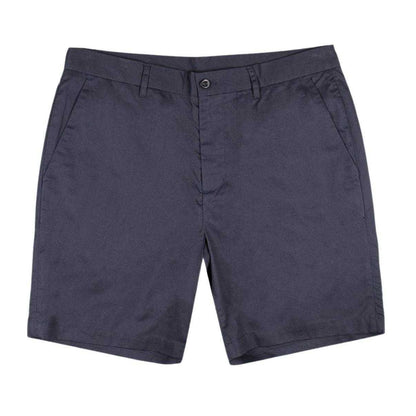 Navy Blue - Front - Fred Perry Mens Logo Shorts