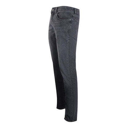 Faded Black - Side - Diesel Mens 2019 D-Strukt Jeans
