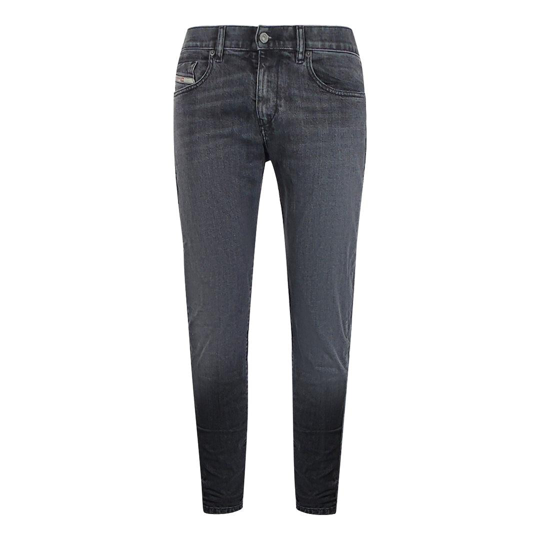 Faded Black - Front - Diesel Mens 2019 D-Strukt Jeans